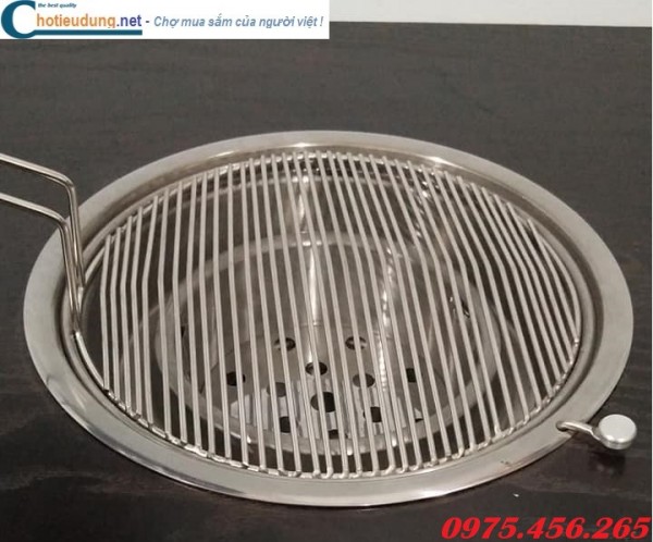 Vỉ nướng inox 304 - vỉ nướng inox tròn giá rẻ Hà Nội
