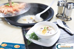 Cách hấp cách thủy bằng nồi sứ